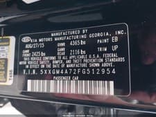 Used Automatic Transmission Assembly fits: 2015 Kia Optima AT 2.4L VIN 7 8th dig thumbnail 12
