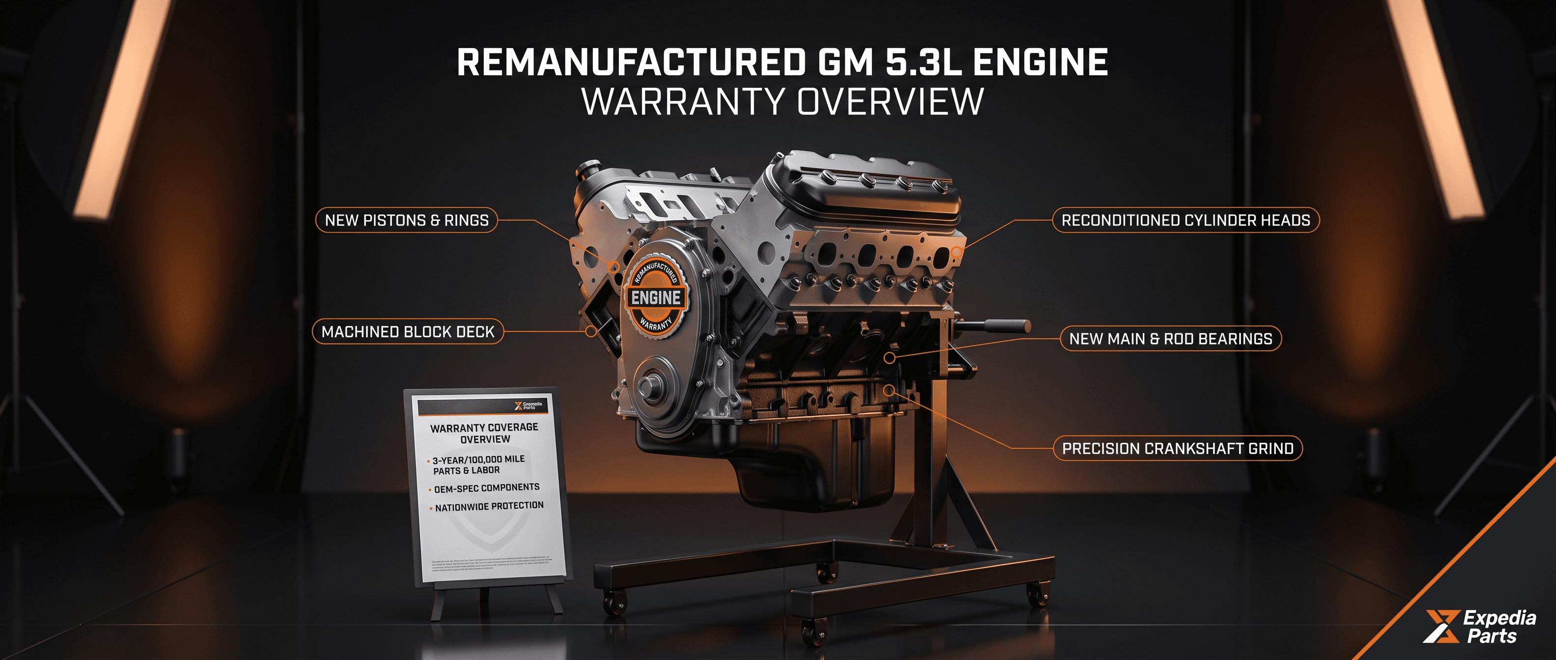 What warranty comes with my remanufactured engine?